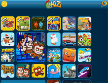 Tablet Screenshot of gamekiz.com